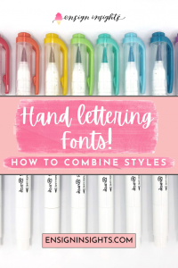 Hand Lettering Font Styles: How To Choose and Combine Styles in Quotes