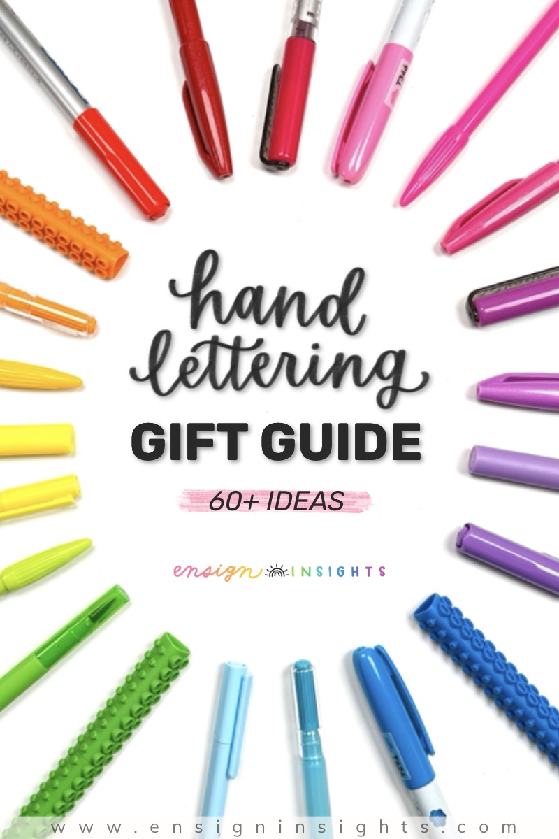 Hand Lettering Gift Guide 60+ Ideas